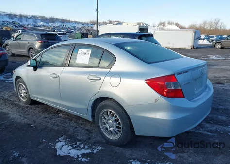 2012 Honda Civic Lx from USA, damaged, VIN 19XFB2F54CE034070